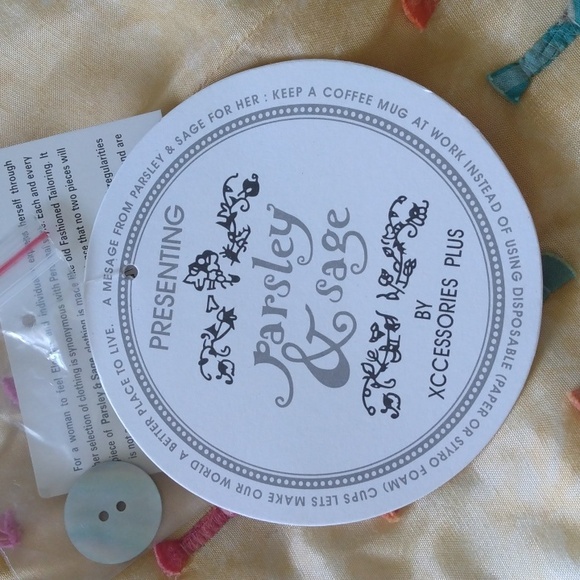 Size large Parsley & Sage boho jacket - Picture 13 of 14